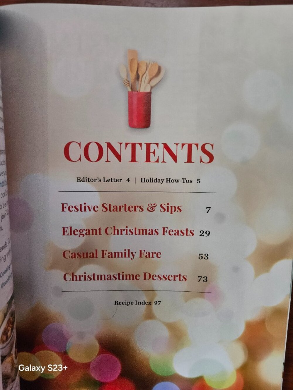 NEW TASTE OF THE SOUTH CHRISTMAS COOKBOOK FESTIVE HOLIDAY RECIPES - Picture 3 of 3